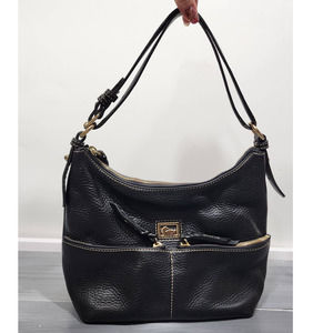 Dooney & Bourke Black Leather Shoulder Bag